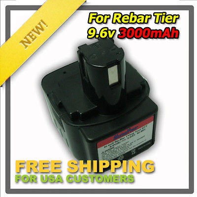 0Ah NiMh Battery for JP409 9.6V battery RB395 RB392 RB515 Rebar Tier 