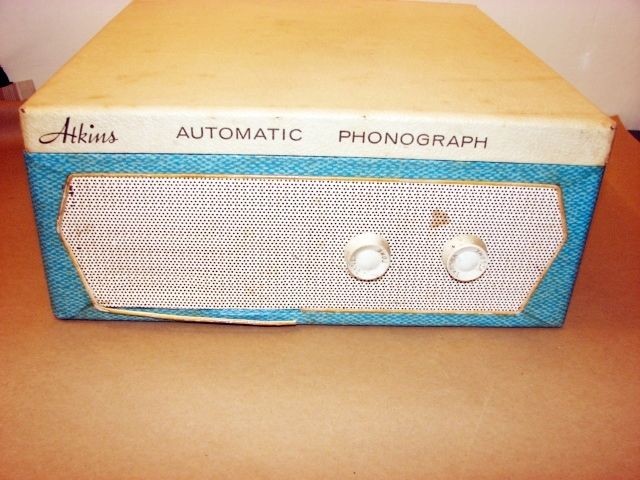   ATKINS CONCERT HALL 78 45 33 16 AUTOMATIC PHONOGRAPH     PARTS