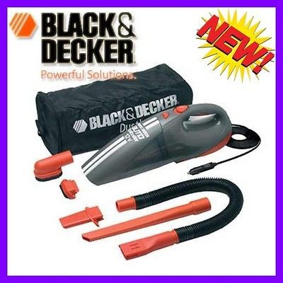 Black & Decker ACV1205 Strong Cyclonic Action Best CAR Vacuum 