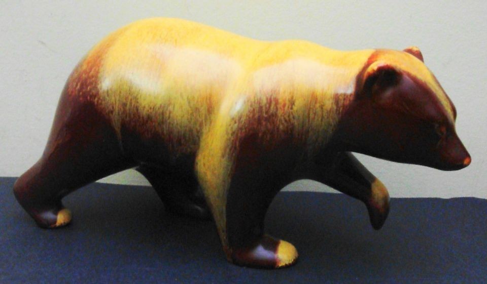 blue mountain pottery bear