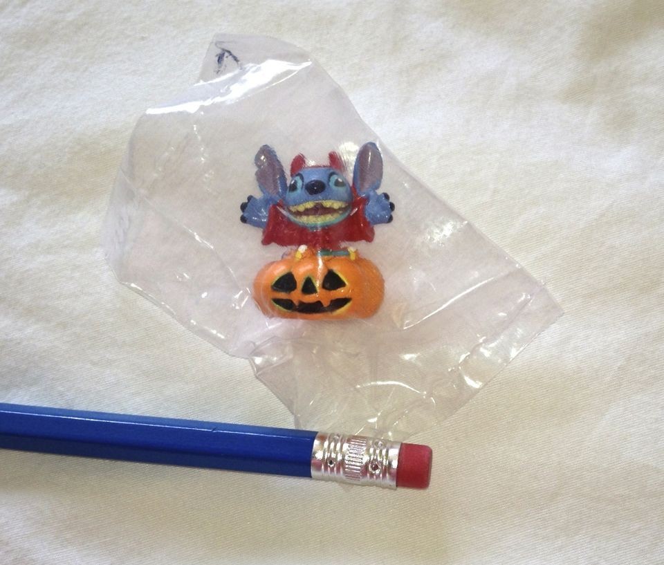 Mini Disney Halloween Stitch Miniature Figurine Disney Park Series 