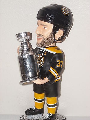   BERGERON Boston Bruins Bobble Head 2011 Stanley Cup Champs Trophy