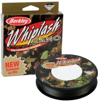   Whiplash Braid CAMO 300 yards NEW 20lb   100lb Carp Sea Fishing Line