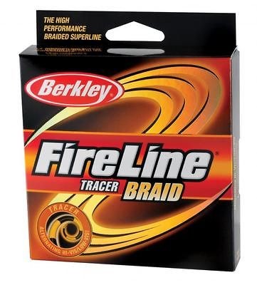 NEW BERKLEY FIRELINE TRACER BRAID 80 LB 300 YD FISHING LINE