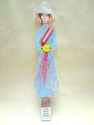 Vietnam Traditional Ao Dai Bookmark Handmade Vietnamese Bookmarks 