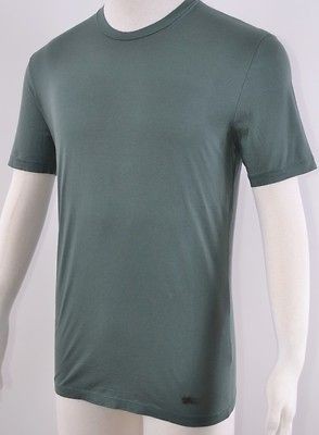 NWT BURBERRY MENS $150 SMOKEY GREEN COTTON PRORSUM KNIGHT LOGO T 