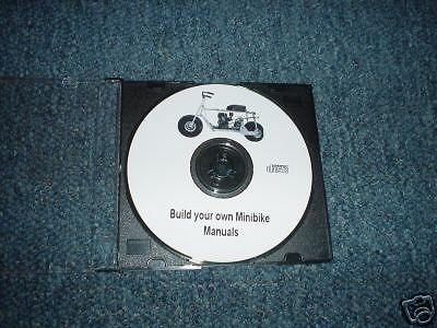 Build your Own Mini Bike Motor Scooter Pocket Bike CD