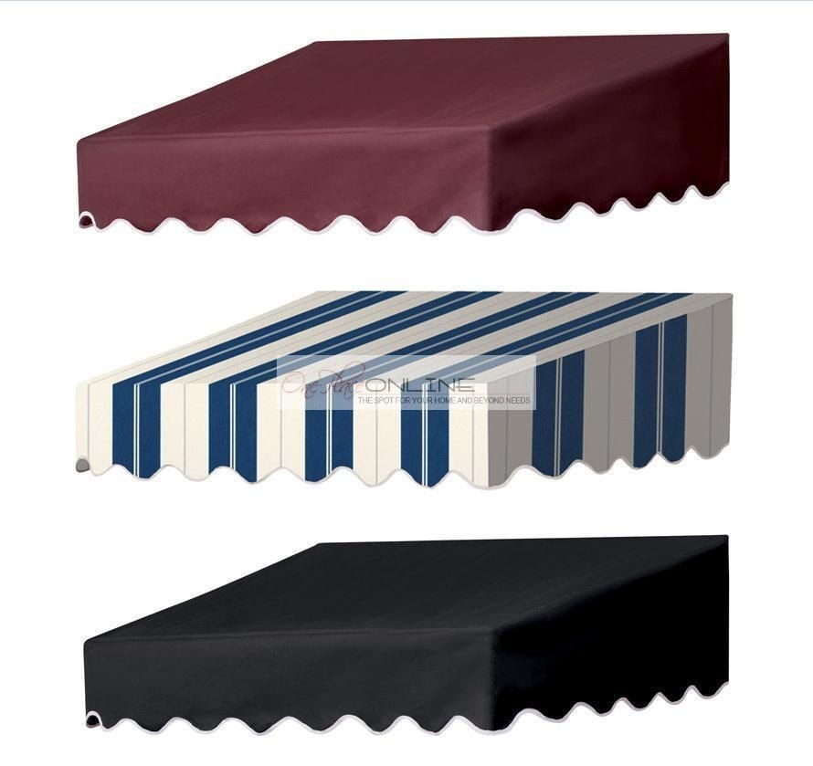 New canvas door window canopy awning 8 colors for residential 