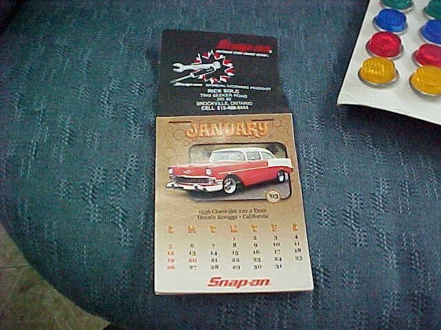 Snap on Calendar 2003 Rick Solc Brockville