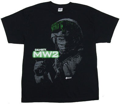 Call Of Duty Modern Warfare 2  Mens T Shirt Size M