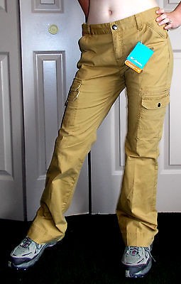   Plus Sz XL & M Columbia Omni Shade Multi pocket cargo pants Tan