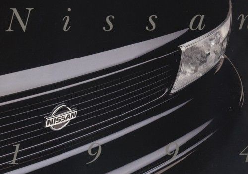 1994 Nissan Sales Brochure Catalog   Truck Maxima Altima 240SX 