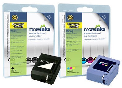 Remanufactured BC02 / BC05 Ink Cartridges for Canon Printers