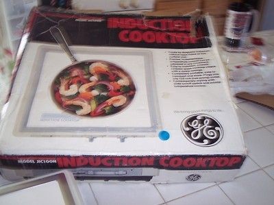 Newly listed GE INDUCTION COOKTOP MODEL #JIC100H