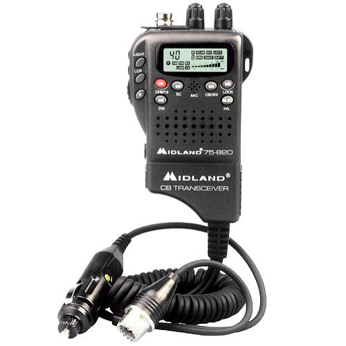 The Midland 75 822 Compact Mobile CB Radio BRAND NEW