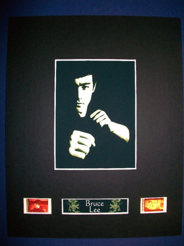 BRUCE LEE Super Rare Movie Film Cell Memorabilia StyleB