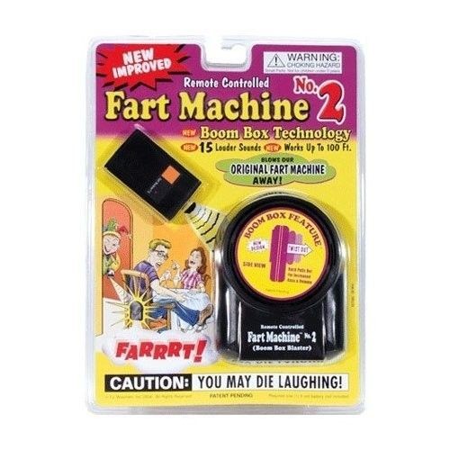 FART MACHINE No. 2 15 LOUDER SOUNDS GAG BOOM BOX TOY MACHINE