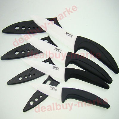 Black Chef Kitchen Cutlery Ceramic knife Knives 4 Size Choice 3 4 5 