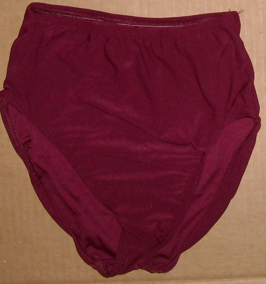 NEW WINE CHEER DANCE DRILL TRUNKS BRIEFS SPANKS BLOOMER