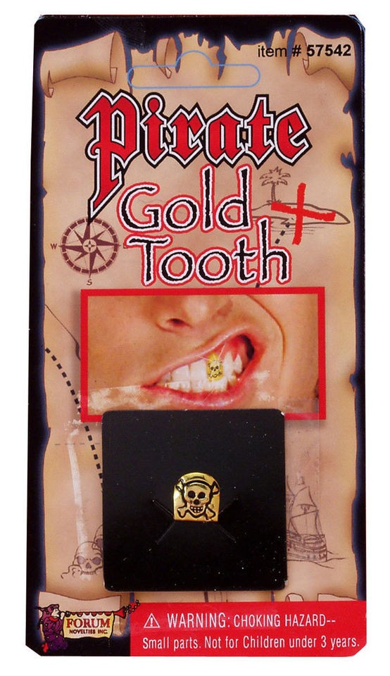 gold tooth caps in Clothing, 