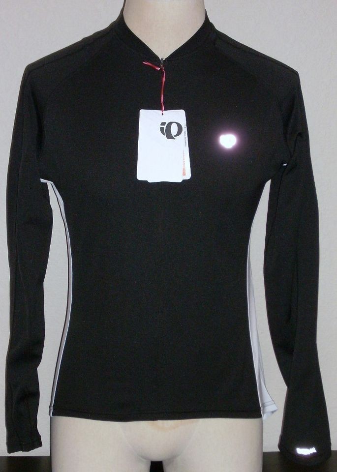   IZUMI MENS THERMAL LONG SLEEVE CYCLING JERSEY (Large / Black White