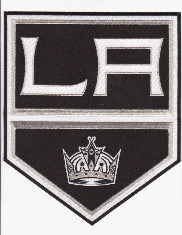LA KINGS LARGE FRONT JERSEY PATCH ROAD JERSEY 2012 NHL LOS ANGELES 