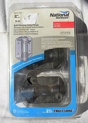   DUTY 450Lb Tru Close Adjustable Self Closing Gate Hinges (1 Pair