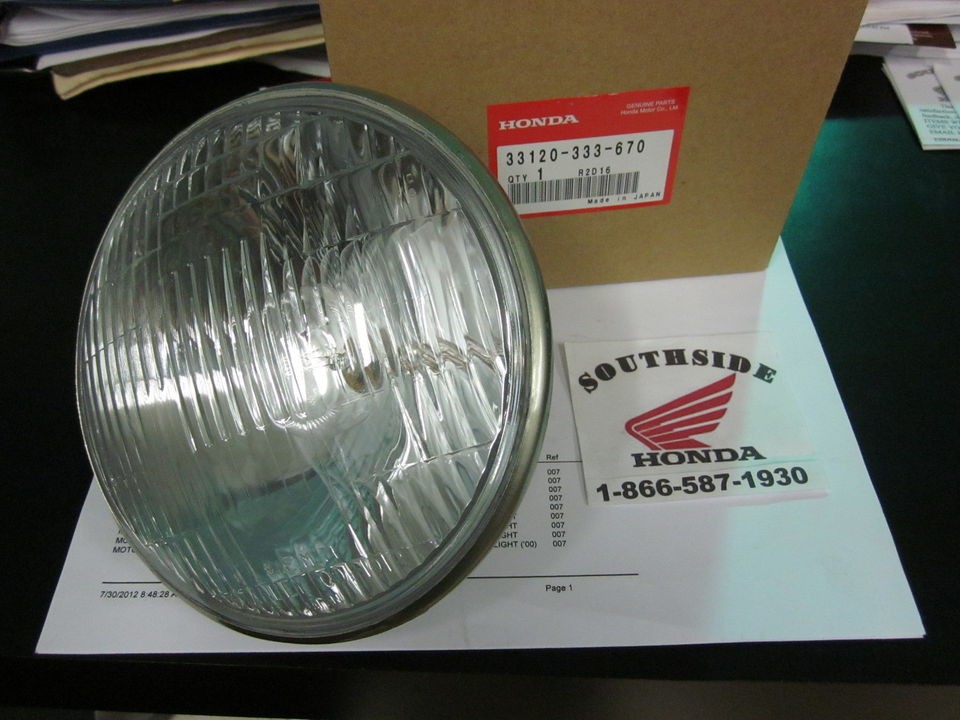 GENUINE HONDA HEADLIGHT CB250 CB350F CB360 CB400 CB450 CL360 33120 