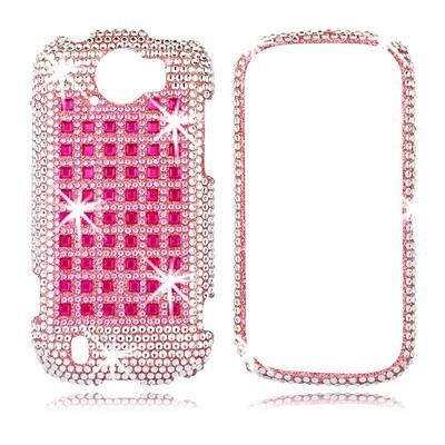   DIAMOND Rhinestone BLING Case for HTC MyTOUCH 4G SLIDE Jeweled