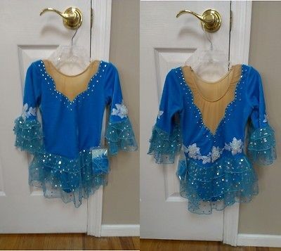 GORGEOUS CHILD FIGURE SKATING DRESS ICE SKATING DRESS NEW