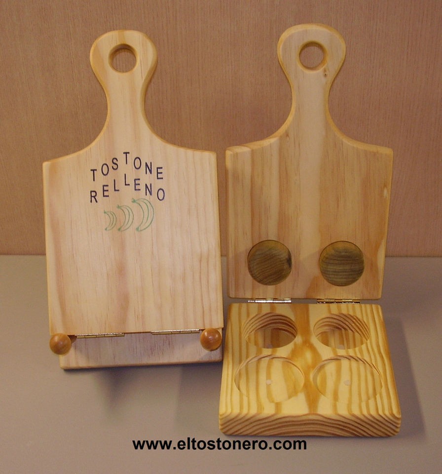 Tostonera Tostone Rellano 2 cup and 2 tostone Plantain Press