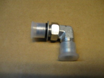 WESTERN FISHER PLOW HYDRAULIC PUMP & CYLINDER 90* ELBOW FITTING  NEW 