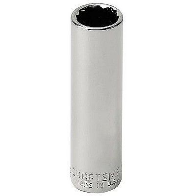 Craftsman 1/2 Drive 12 pt Deep Socket Inch Choose your size