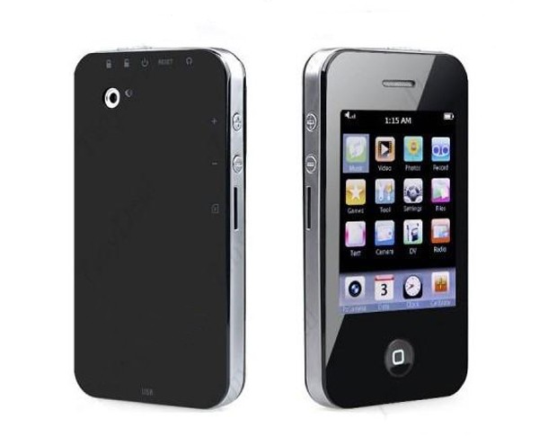 8GB Black 2.8 Touch Screen  MP4 MP5 Music Video Media Player FM 