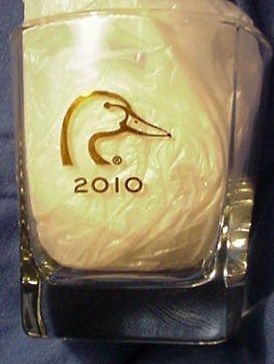 Jack Daniels Single Barrel Ducks Unlimited 2010Glass​.Limited 