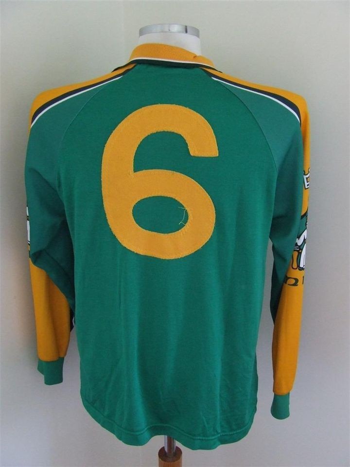   Worn Shirt Meath GAA #6 Gaelic Football Jersey ONeills An Mhí L/S