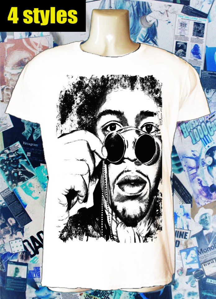 JIMI HENDRIX rock god reto 60s jimmy t shirt 4 COLOURS