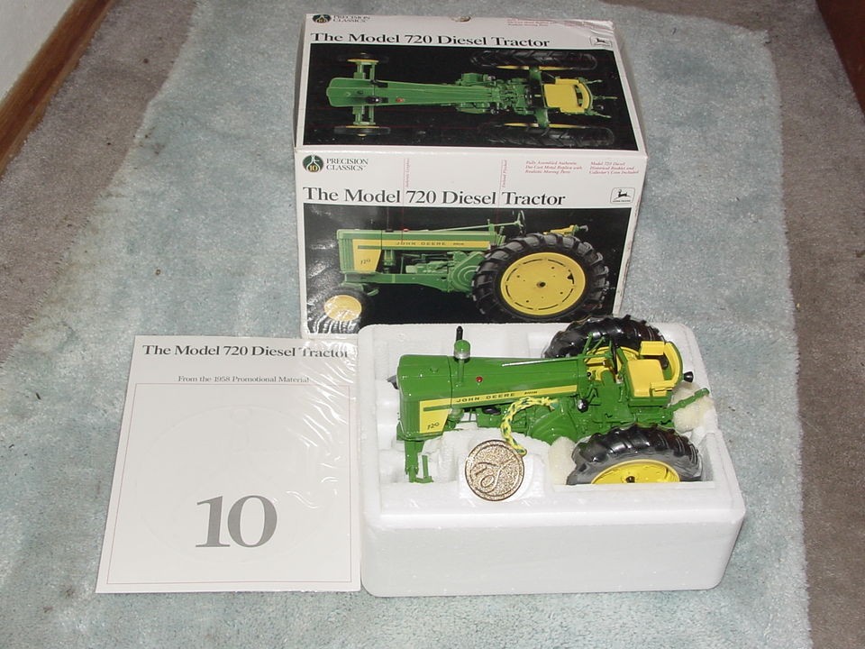 ERTL 1/16 JOHN DEERE MODEL 720 DIESEL PRECISION #10 TRACTOR