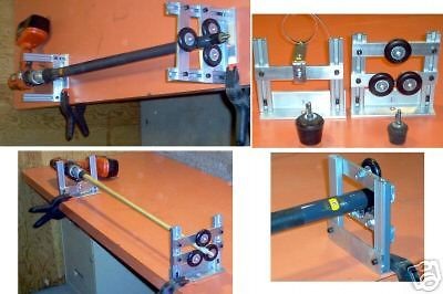 PORTABLE DRILL LATHE FOR POOL CUE REPAIR TIP SHAFT TOOL