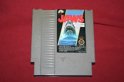 Nintendo NES Jaws Video Game Cartridge
