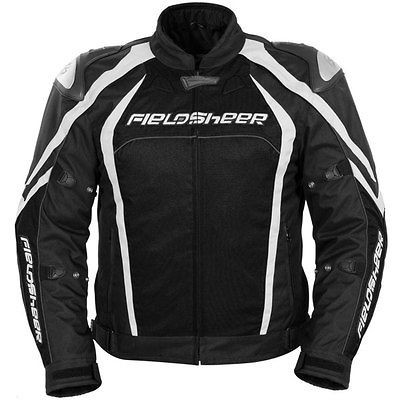 Fieldsheer Congo Motorcycle Textile Jacket Black XXLarge