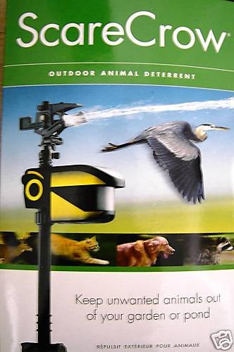 ScareCrow Sprinkler, KEEP ANIMALS OUT NEW SALE PRICE