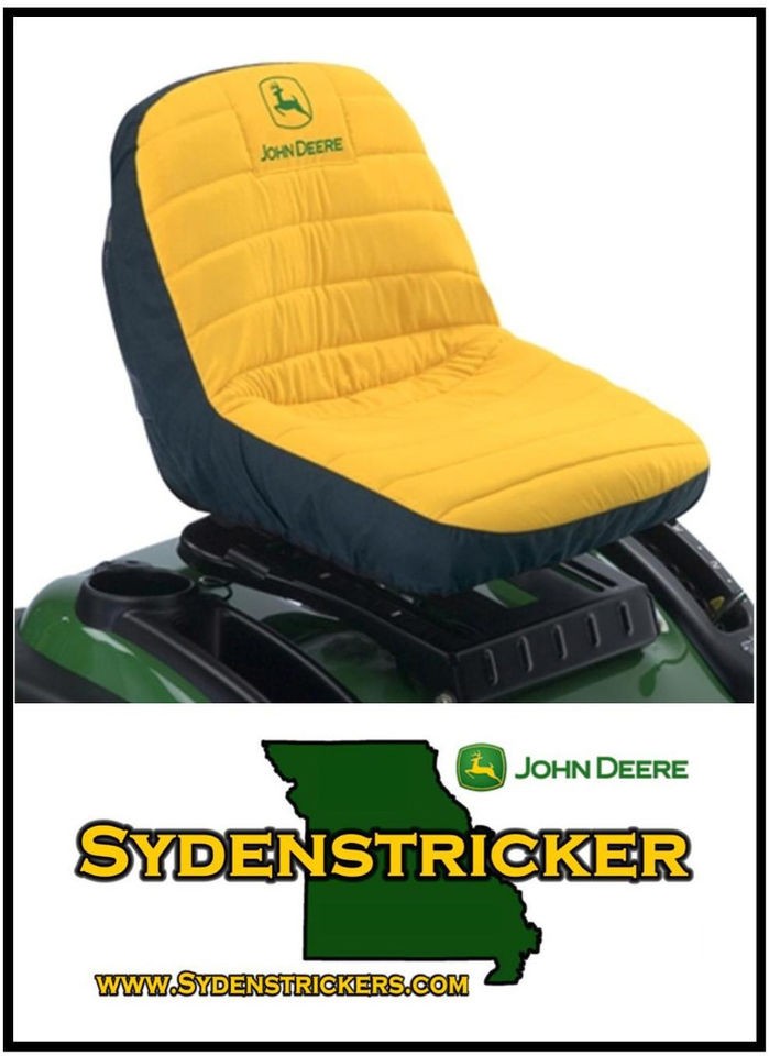 NEW JOHN DEERE 11 INCH RIDING MOWER SEAT COVER