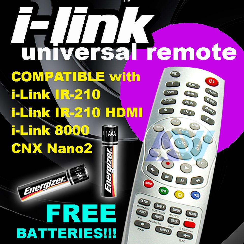 Link IR 210 Original OEM Universal Remote Control for iLink IR210 