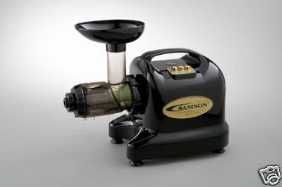 Samson 9001 Juicer from s #1 Raw Food Expert BLACK