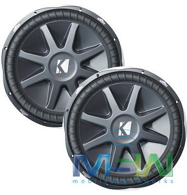 KICKER® 10 CVX15 4 15 Comp VX SUBWOOFERS SUB WOOFERS CVX D4 