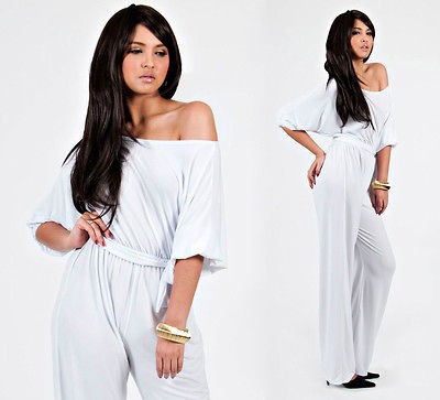 white jumpsuit in Jumpsuits & Rompers