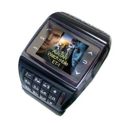   Quad Band Wrist Watch Mobile Phone /4 player AVATARET 1 W/Keyboard