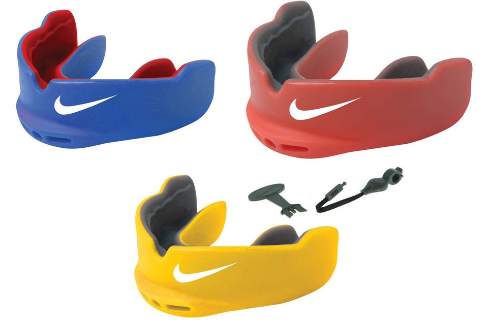   FLOW MOUTHGUARD GUM SHIELD HELMET STRAP ADULTS SENIOR JUNIOR KIDS