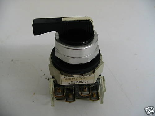 ALLEN BRADLEY 800T J17KU7B SELECTOR SWITCH NNB